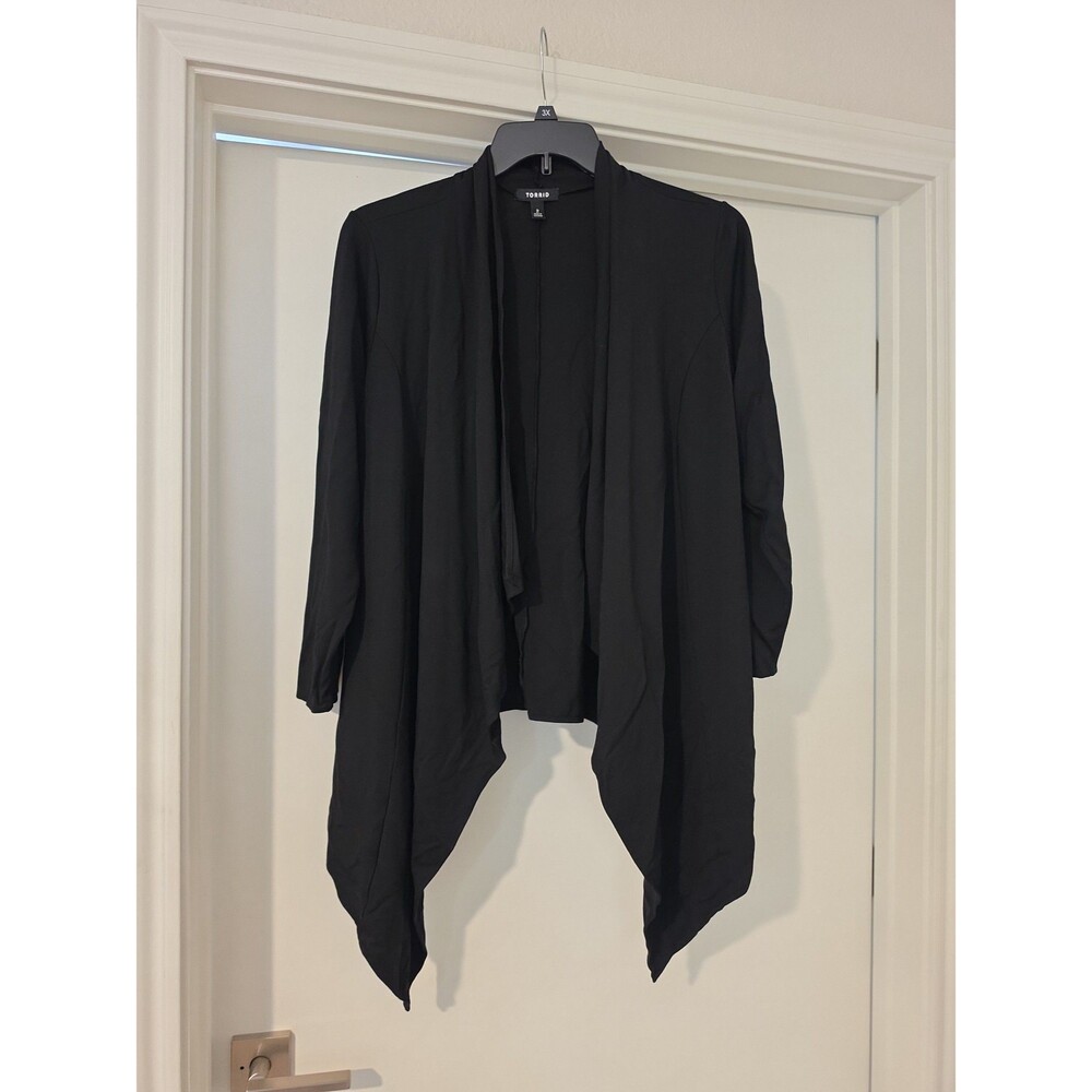 Torrid Super Soft Drape Front Cardigan Sz 2